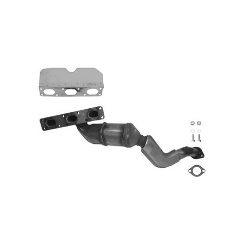 AP Exhaust 776030 Exhaust Manifold with Integrated Catalytic Converter For BMW